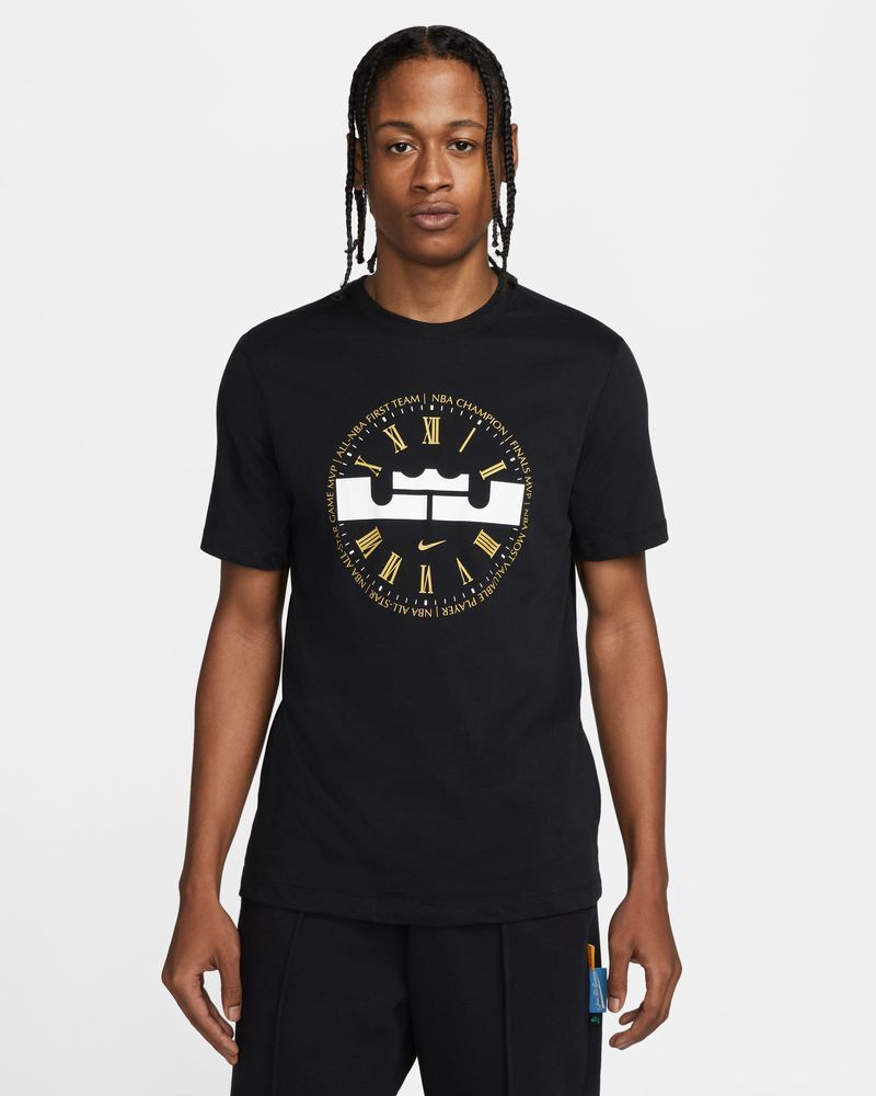 T-shirt de basket Nike Lebron Noir pour homme