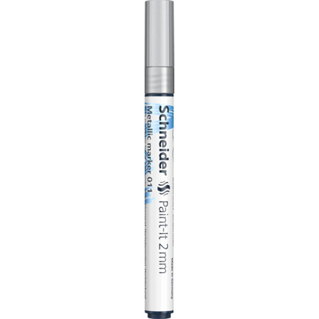 Schneider Paint-It 011 2 mm Metallicmarker - silver metallic - 2 mm
