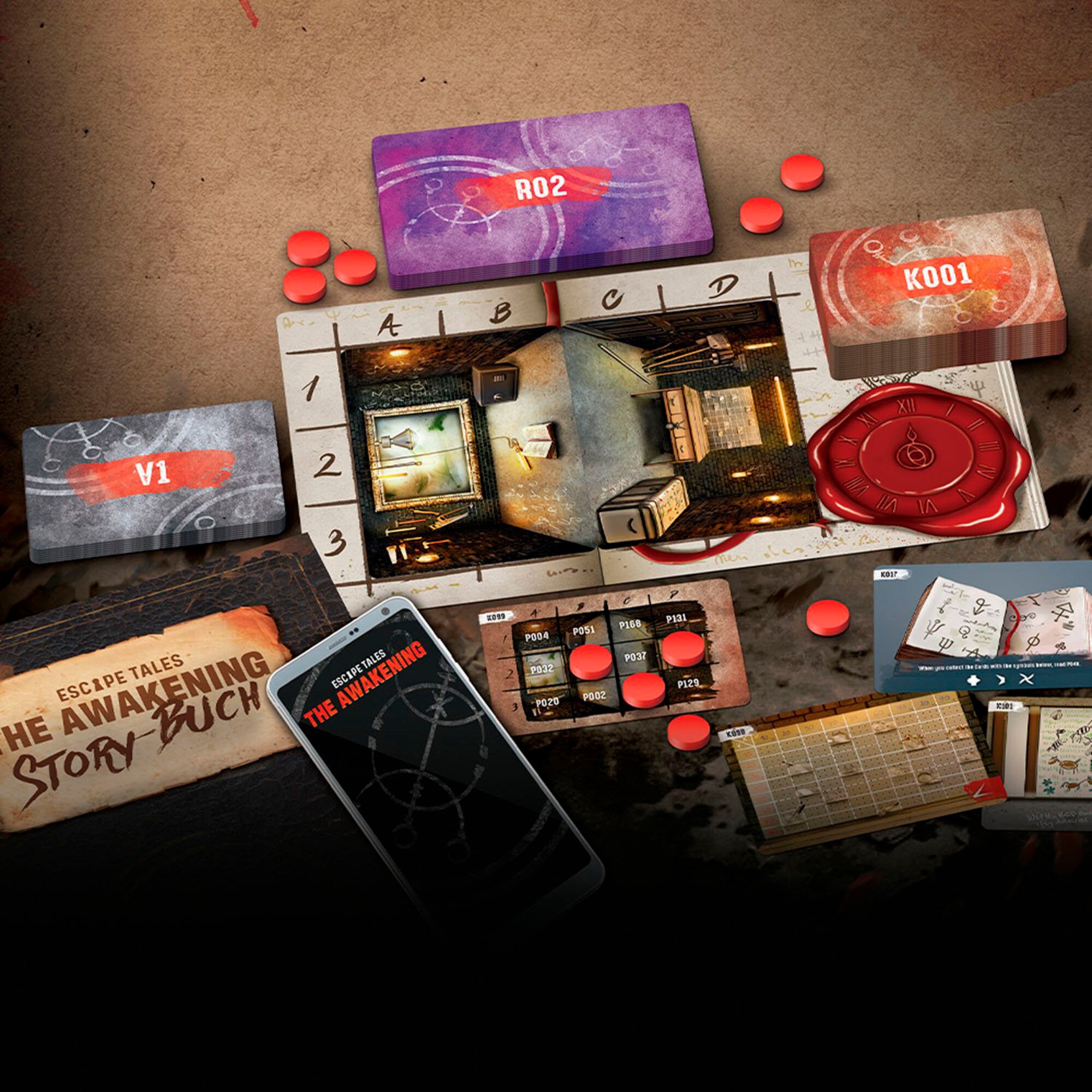 Kosmos Brettspiel Escape Tales - The Awakening