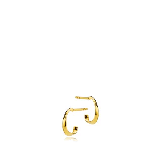 Izabel Camille Ellip Øreringe, Gold