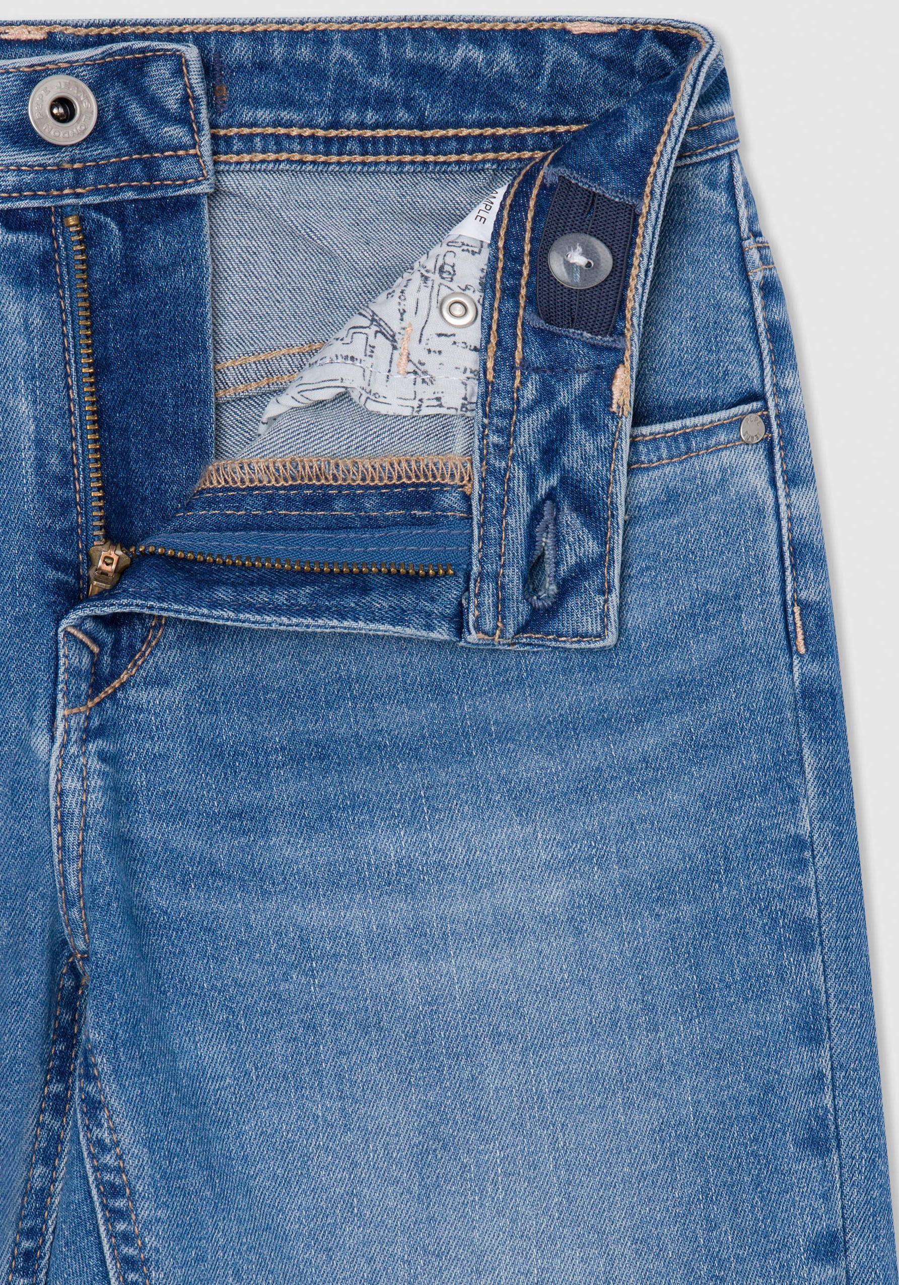 Pepe Jeans 5-Pocket-Jeans »TAPERED HWJR« for GIRLS
