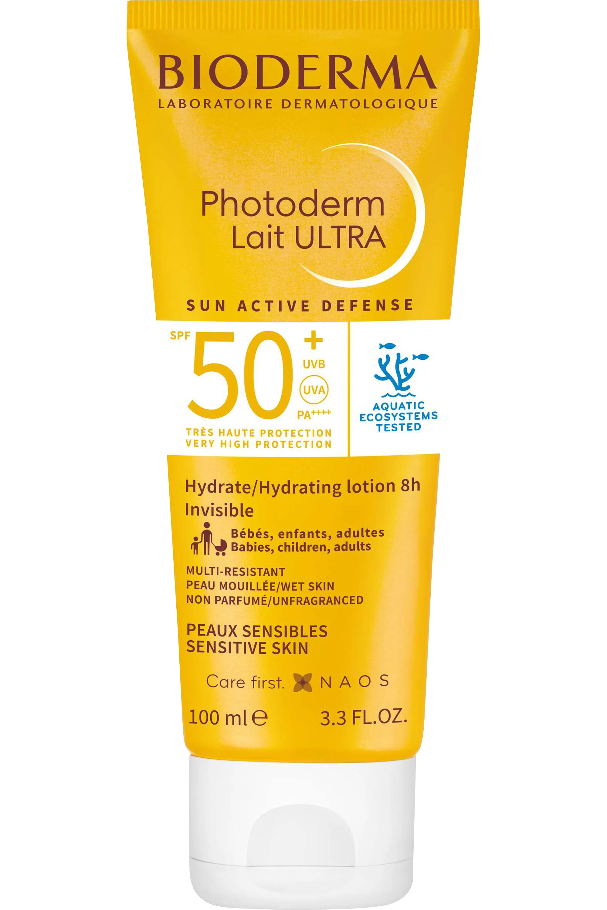 Bioderma Crème solaire Photoderm Lait Ultra SPF 50+-100 ml