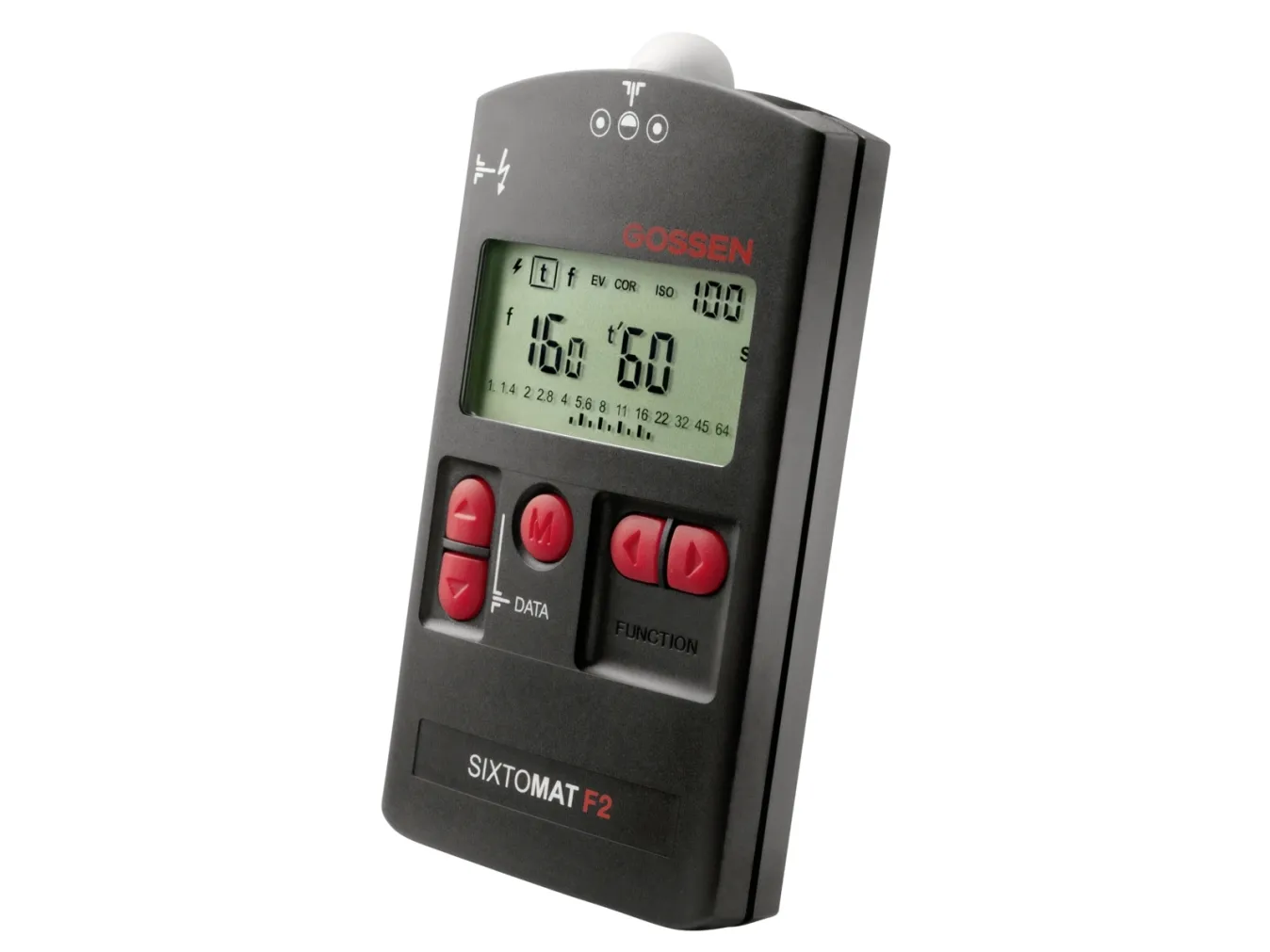 GOSSEN Sixtomat F2 - Belysningsmåler - cne mode (25P format) - digital