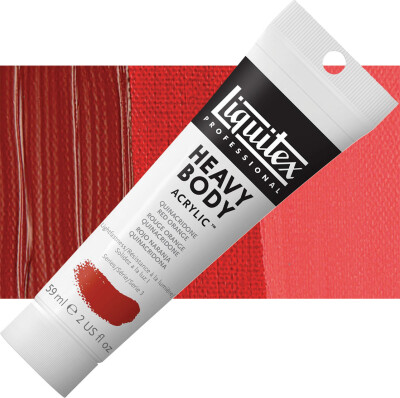 Liquitex - Akrylmaling - Heavy Body - Quinacridone Red Orange 59 ML