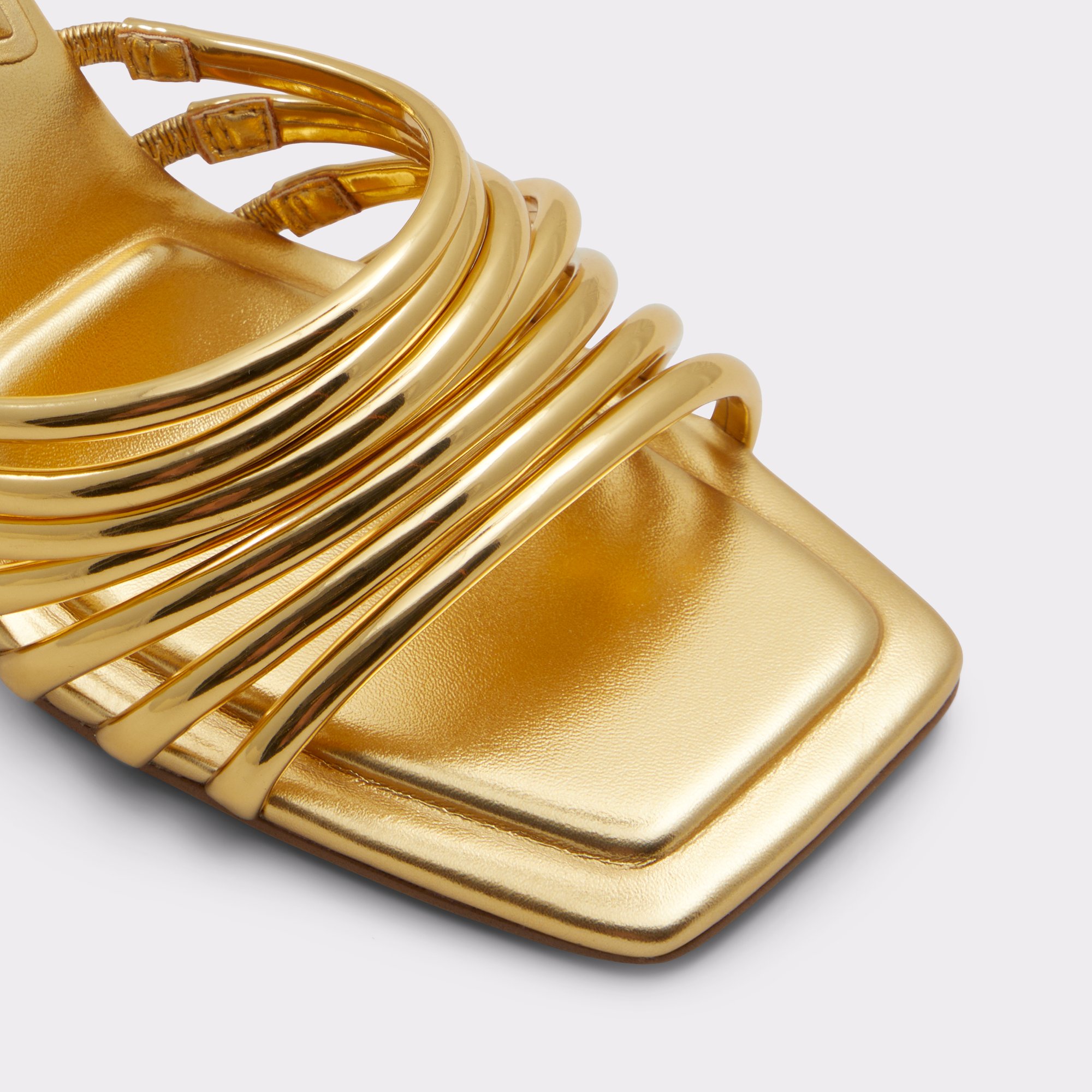 Harpa Gold Women Strappy Sandals