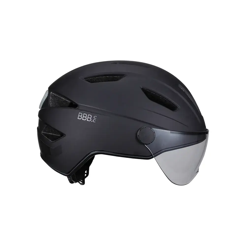 BBB Cycling Move Faceshield BHE-57 Speed Pedelec Helm Transparant/Mat Zwart