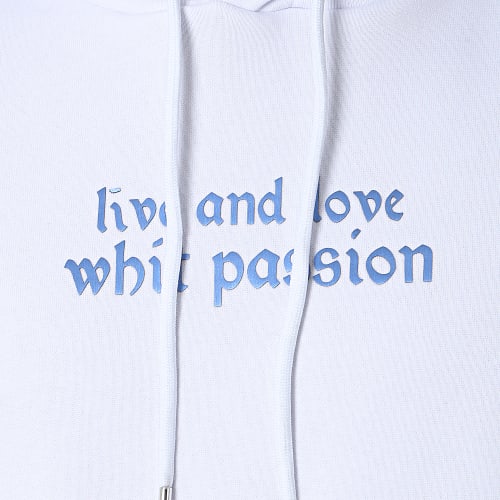 Sweat Capuche 22-K048 Blanc