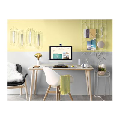 Logitech Desk Mat Studio Series - tapis de souris - sous-main - gris