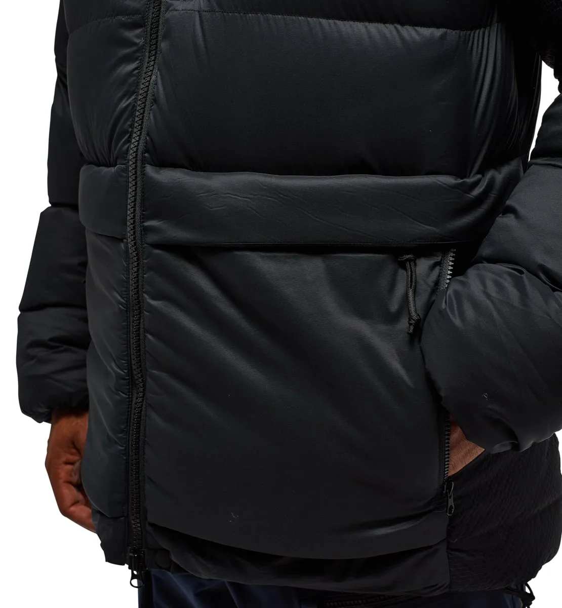 Haglöfs Men's Riksgränsen Down 800 Hood True Black
