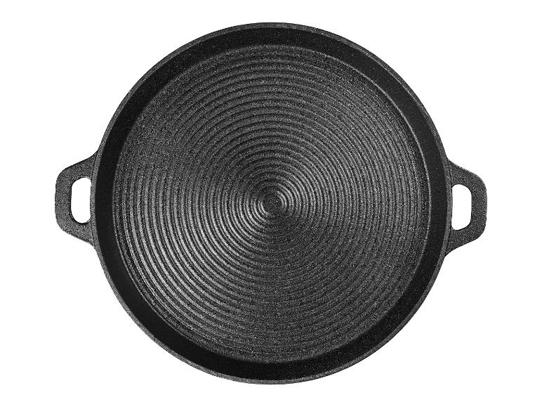 Gietijzeren BBQ plaat of pan