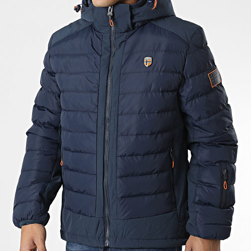 Doudoune Capuche Aurelien Bleu Marine