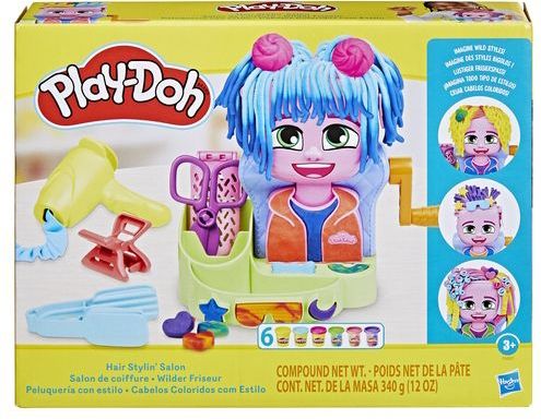 Play-Doh - Haarsalon - Speelset - Multikleur - Inclusief 340 Gram Klei