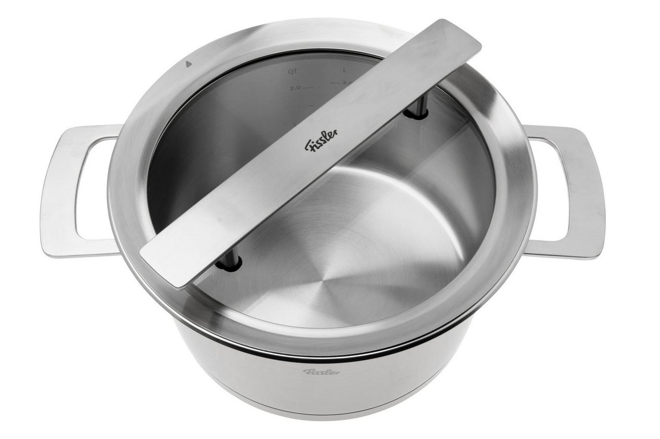Fissler Phi Collection 016-113-20-000-0 kookpan, 20 cm, 3.2L, glazen deksel