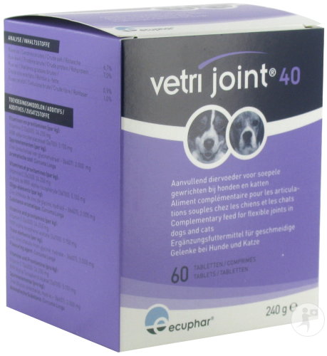 Ecuphar Vetri Joint 40 Comprimés 60