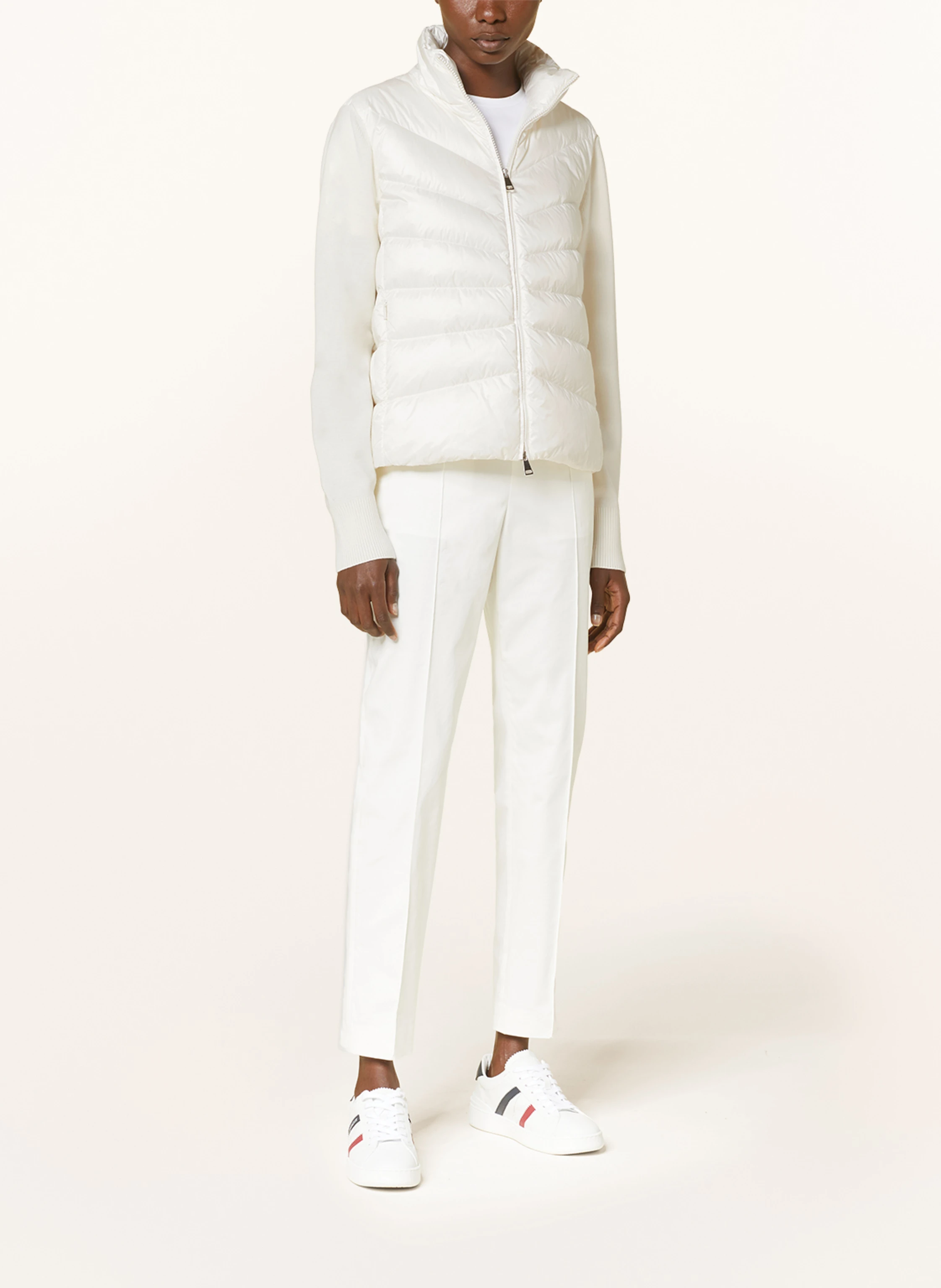 MONCLER Daunenjacke im Materialmix