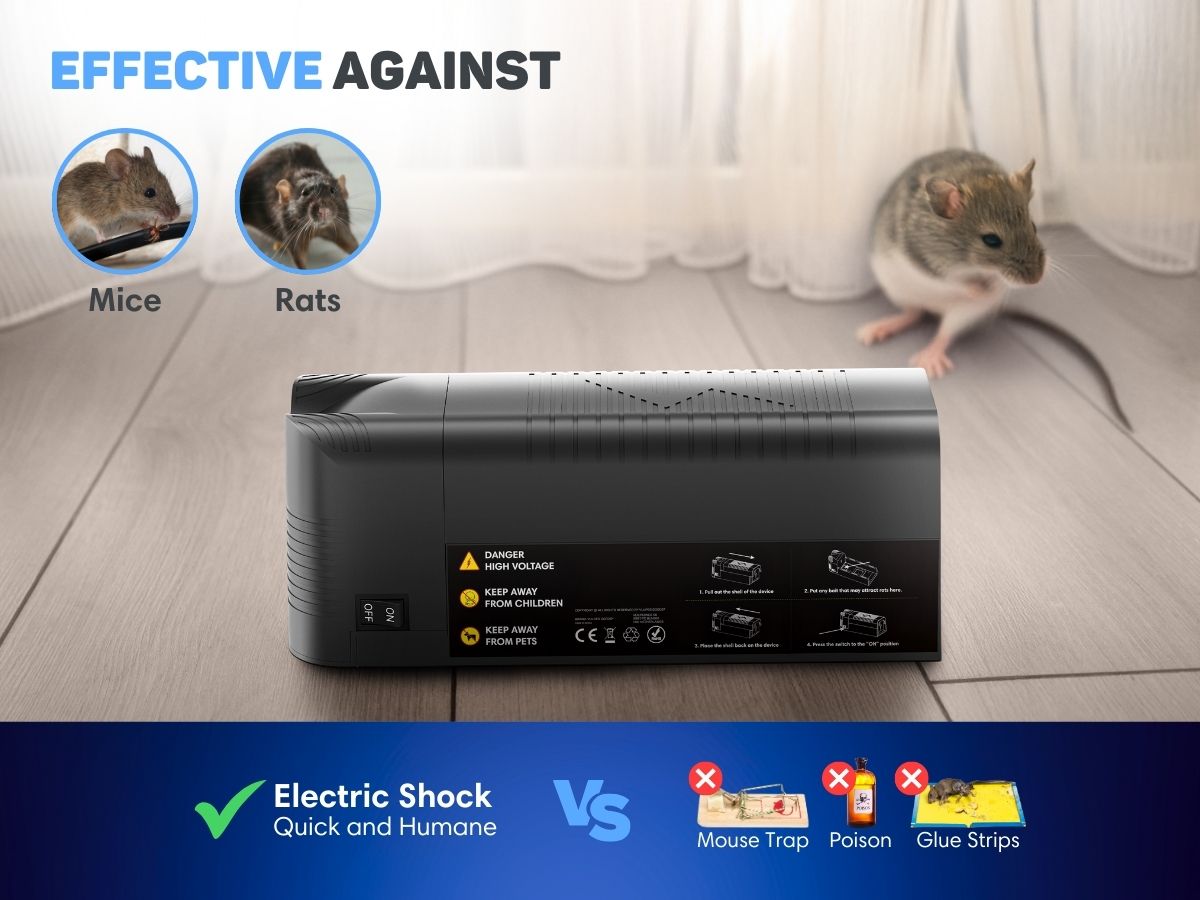 Vulpes Goods Elektrische muizenval