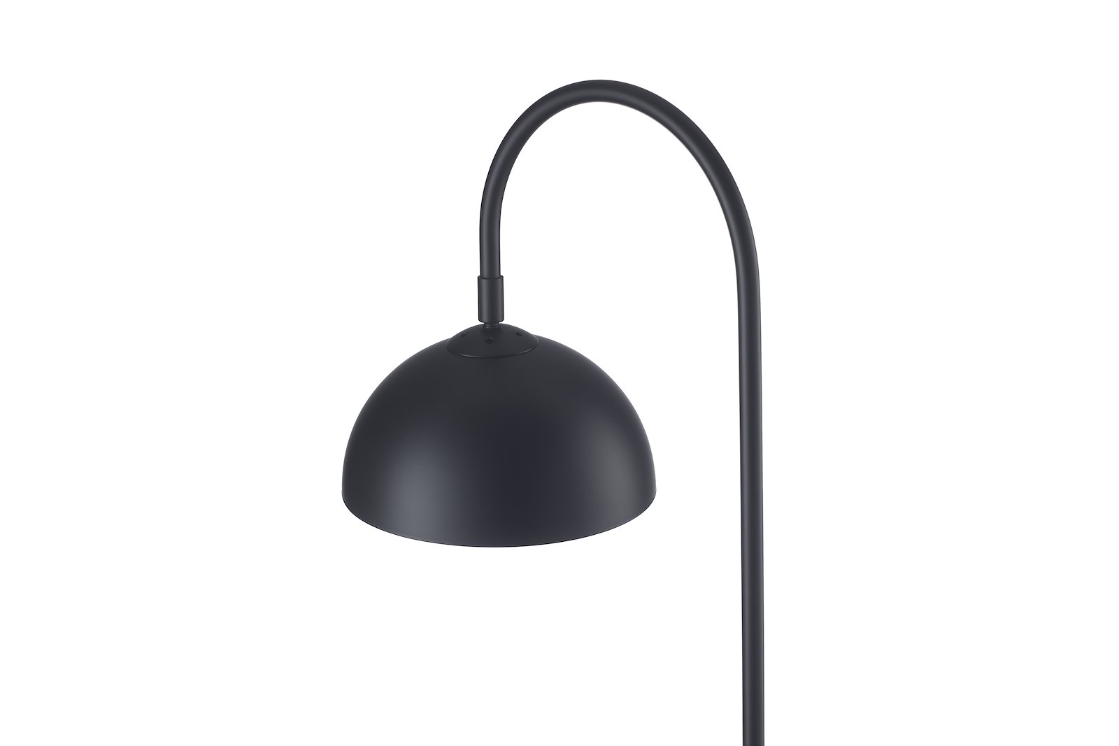 Valdisere bordlampe Sort med sort marmor fot E14, Max 28W