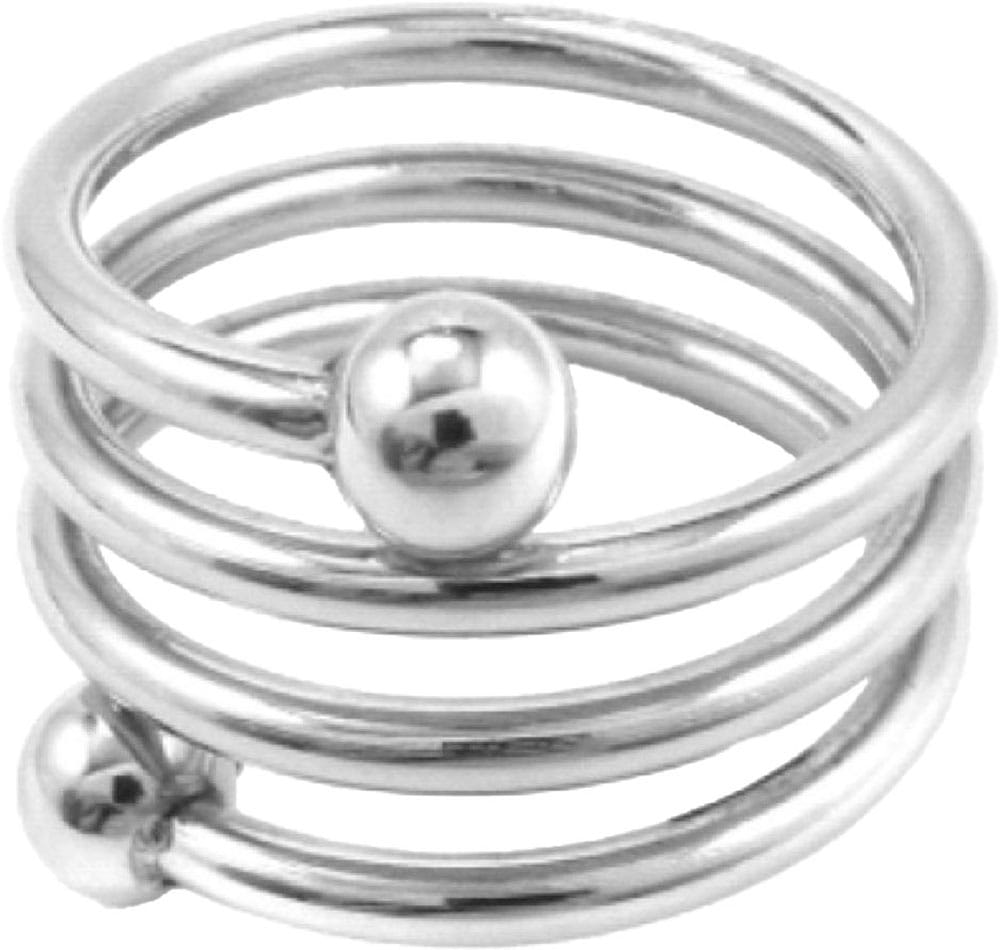 Firetti Schmuckset »Mulitpack Schmuck Geschenk Edelstahl Ring Paar Ohrstecker« (Set, 3 tlg.)
