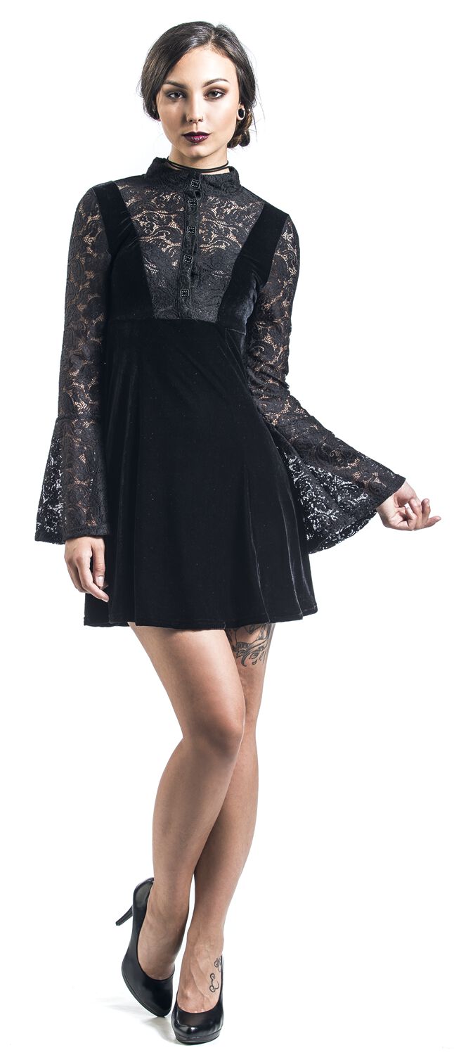 Velours & Dentelle | Banned Robe courte