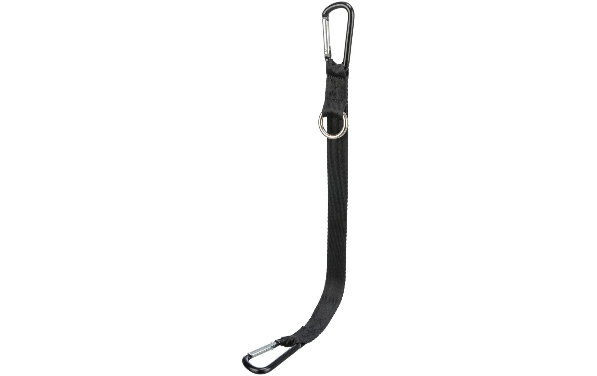 Universal-Anschnallschlaufe XS-S, 30 cm / 25 mm, SchwarzSchlaufe zum Anschnallen des Hundes im Auto