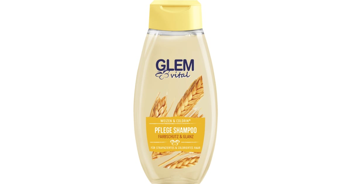 Schwarzkopf Glem Vital Pflege Shampoo Weizen & Colorin