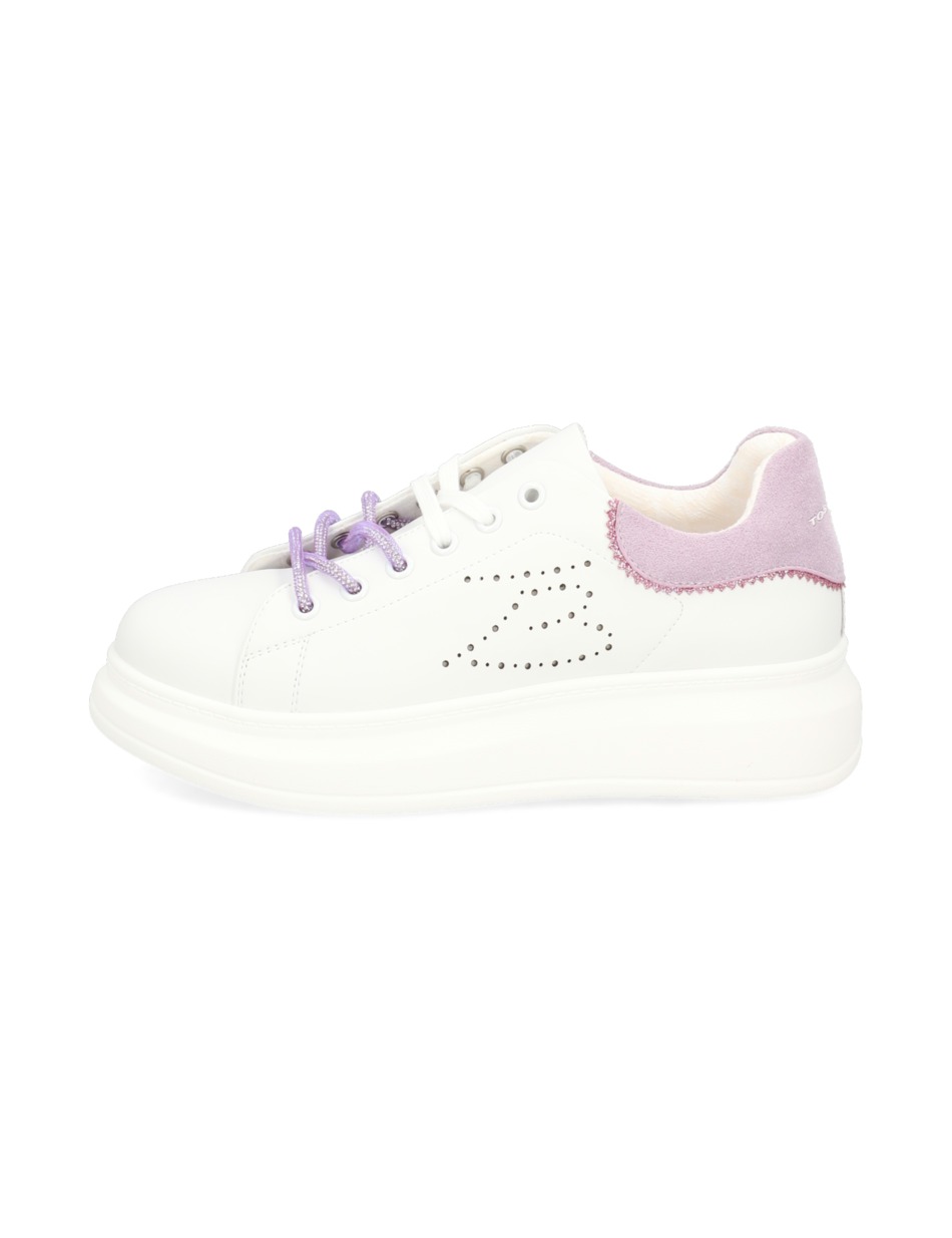 Glattleder Sneaker