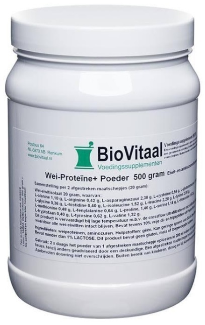 VeraSupplements Wei Proteine Poeder 500gr