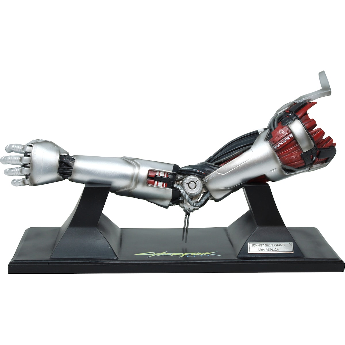 NeaMedia Icons Cyberpunk 2077 actionfigur (Johnny Silverhand s arm)