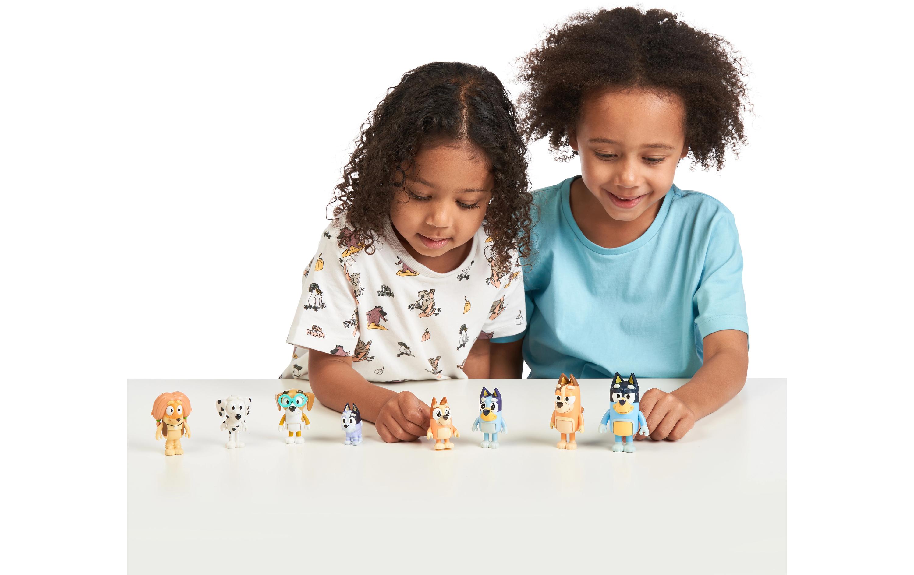 Bluey Figuren AchterpackKinderspielzeugfigur