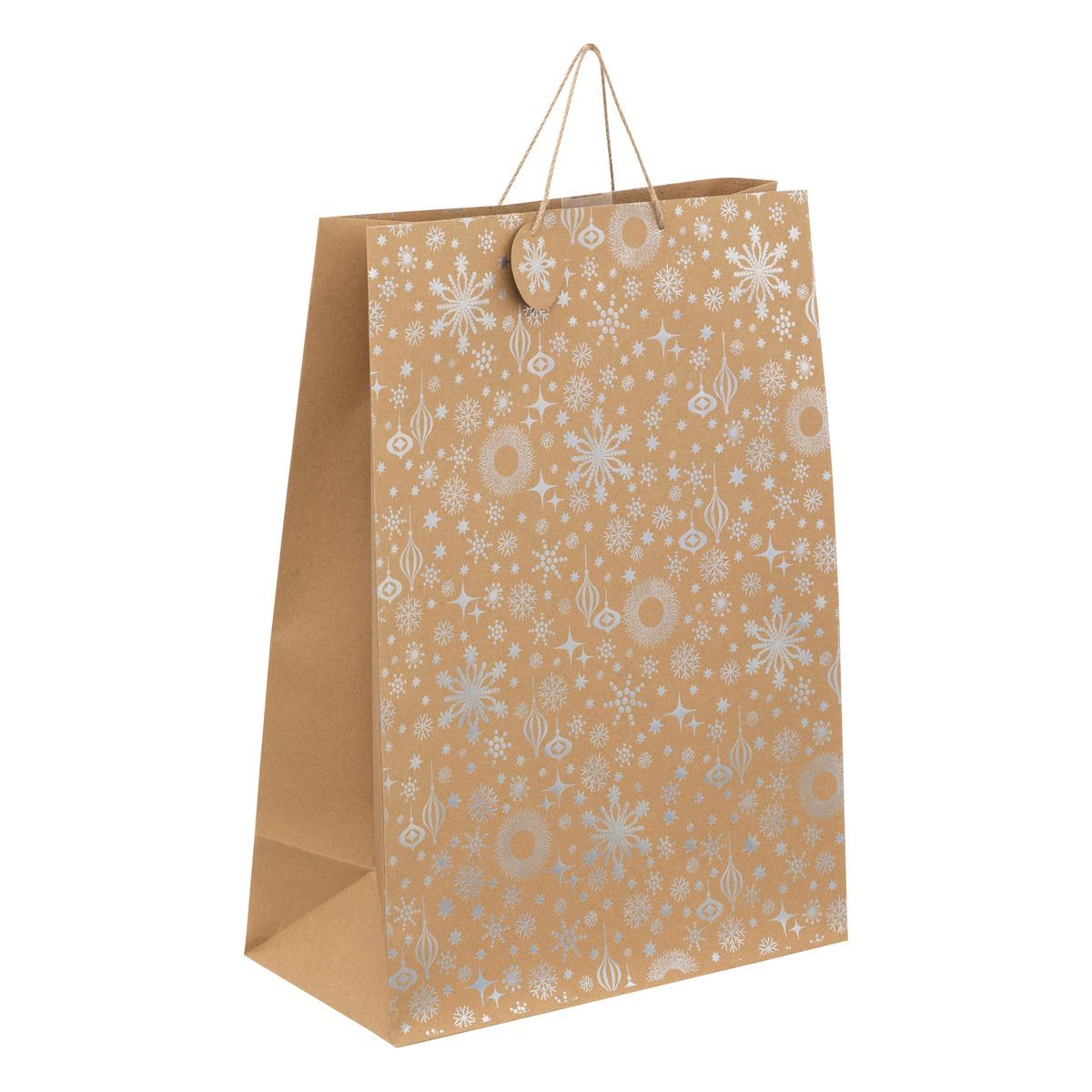 SAC CADEAU KRAFT HOLOGRAPHIQUE JUMBO D.40.6X20X55.8CM