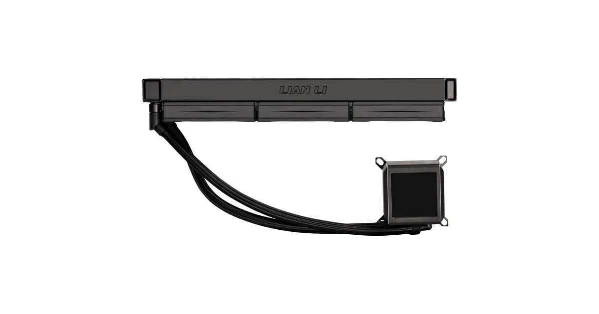 Lian LiGalahad II-LCD 360 waterkoeling  (Zwart, 4-pins PWM fan-connector)