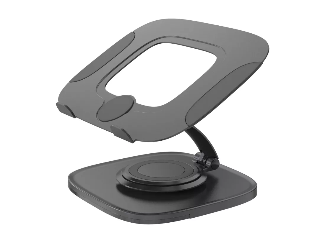 IKSAN support pour ordinateur portable réglable en hauteur et inclinable en aluminium
