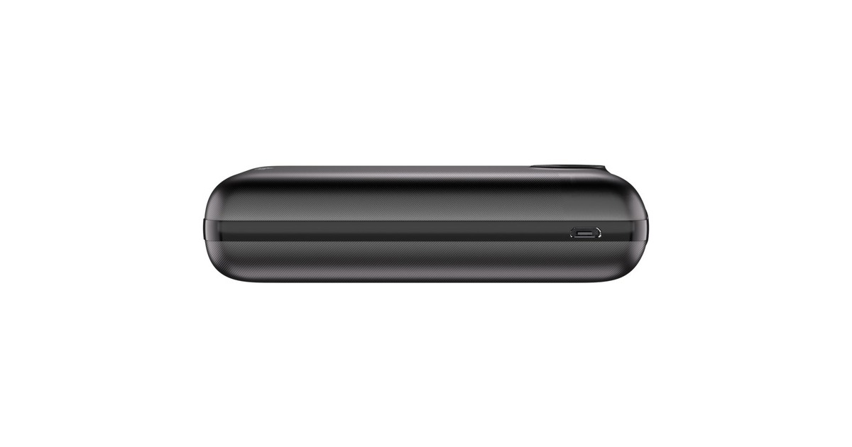 goobayPower Bank Compact 20.000 mAh  powerbank  (Zwart, 20 Ah, 1x USB-A, 1x USB-C, Power Delivery, Quick Charge)