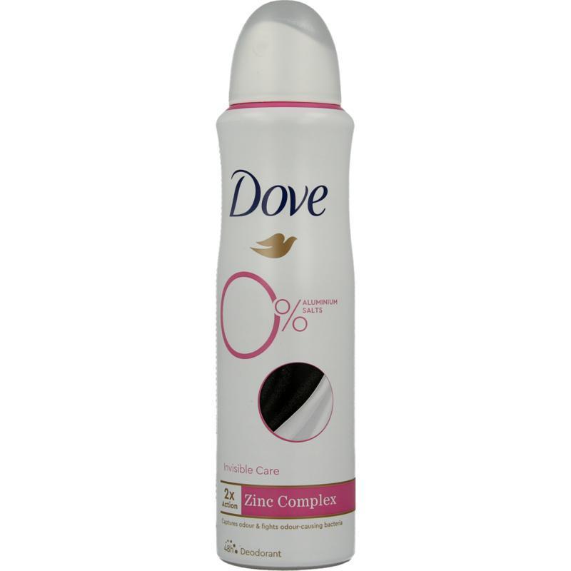 Dove Deodorant Spray Invisible Care 0% 150 ML