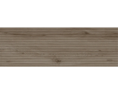 MIRAVA steengoed decoratieve tegel OSLO noten donker 40 x 120 x 0,8 cm UGL