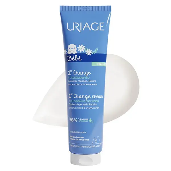 Uriage Baby Primeira Troca de Fralda Calmante Reparador Alta Tolerância 100ml