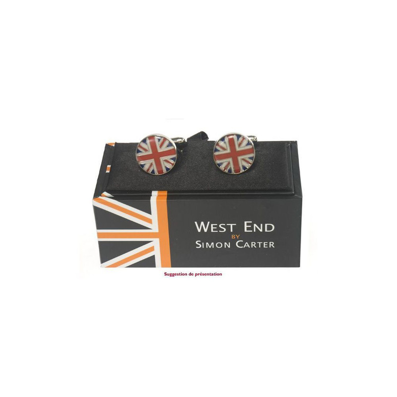 Boutons de manchette, Union Jack Dome