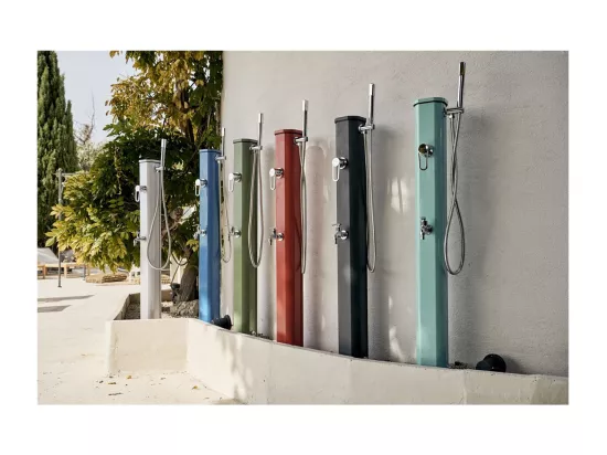 Douche solaire 20 L Jolly Go Terracotta - Formidra