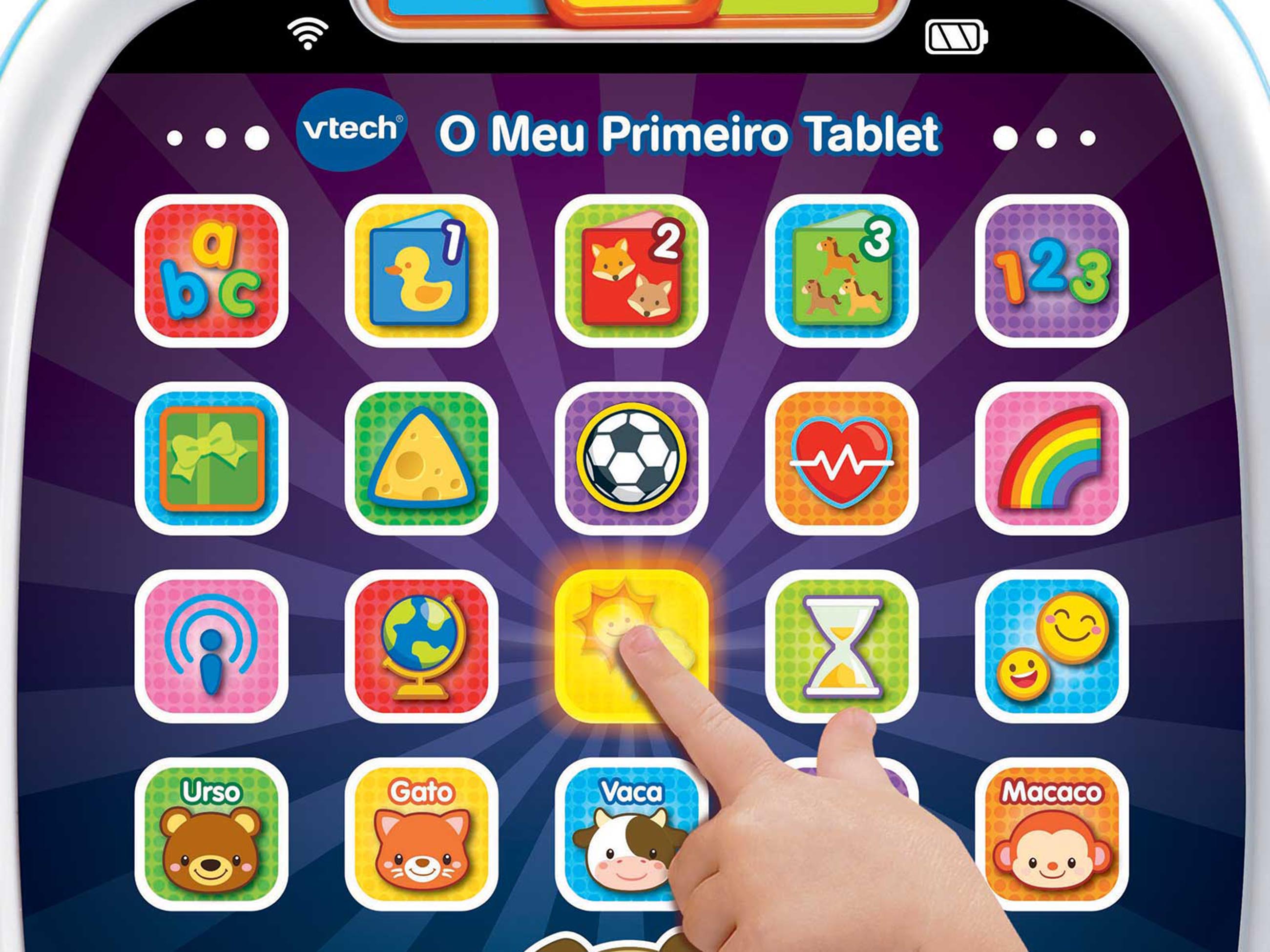 O MEU PRIMEIRO TABLET PRETO VTECH