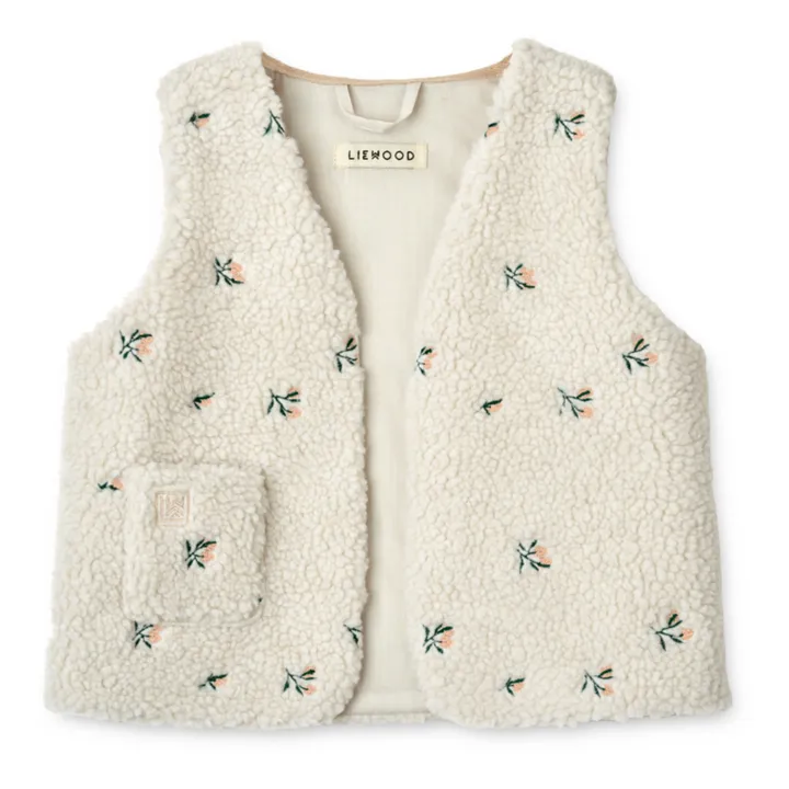 Liewood Veste Sans Manches Helgo Polaire | Ecru