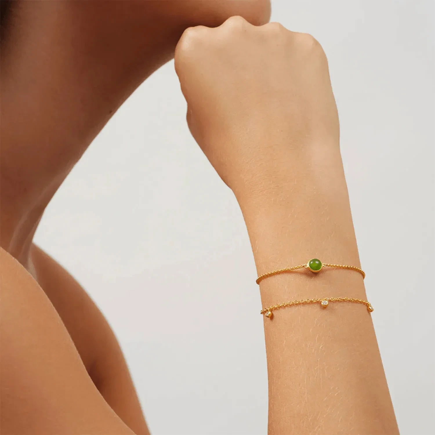 Julie Sandlau Grace Bracelet Armbånd 22 kt. Forgyldt Sølv BR336GD