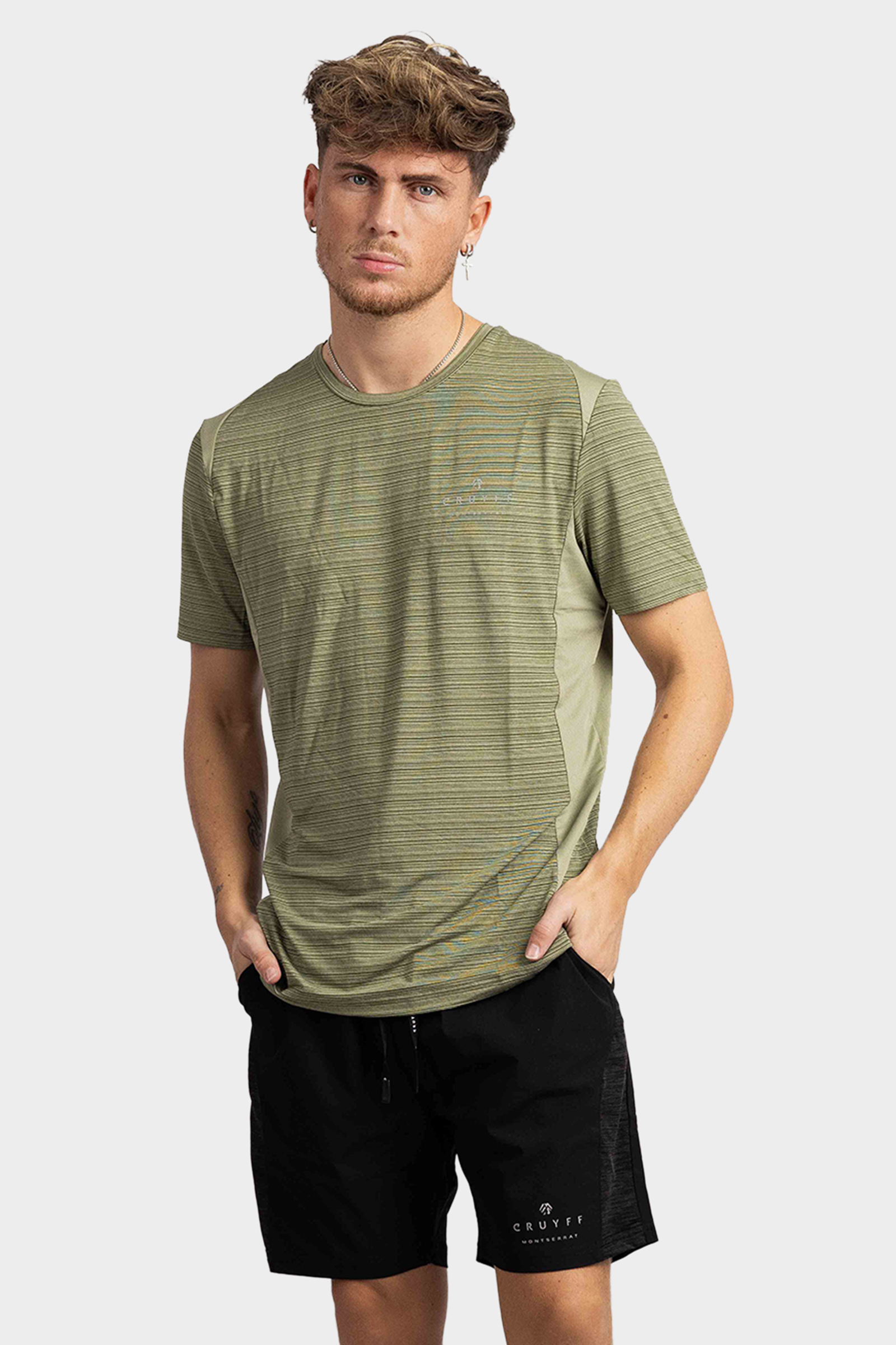 Cruyff Montserrat Minos T-Shirt Heren Groen
