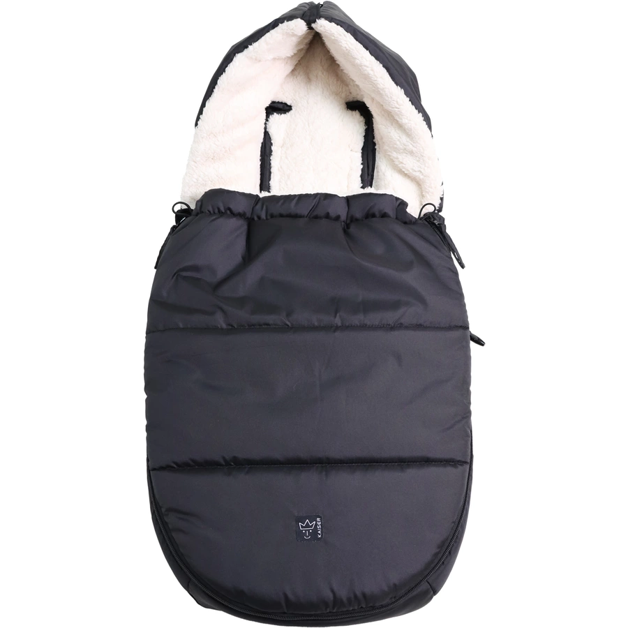 Kaiser Winterfußsack HOODY 2.0 blackcreme