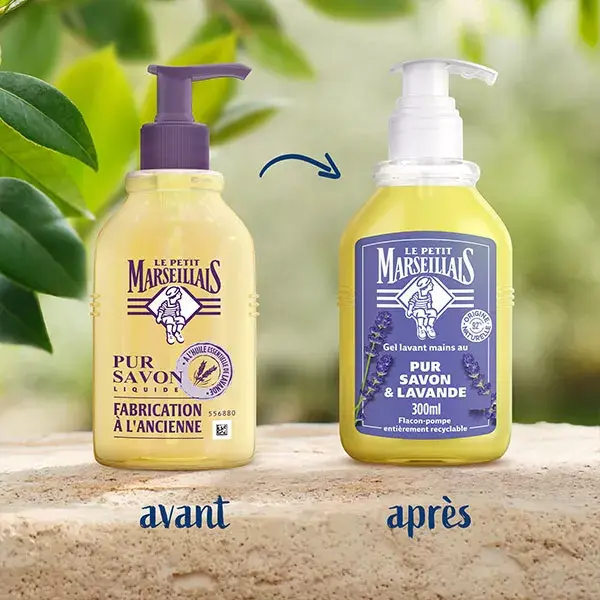 Le Petit Marseillais Sabonete Puro e Gel Lavanda Mãos 300ml