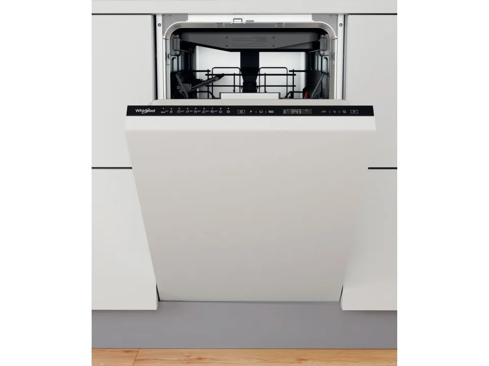 WHIRLPOOL WSIP4O33PFE - Opvaskemaskine - Sort