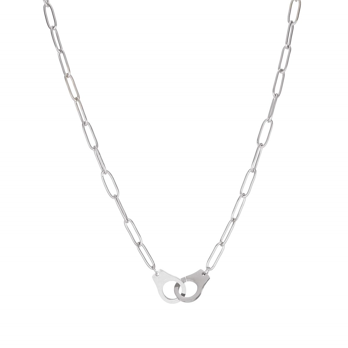 Collier Menottes acier