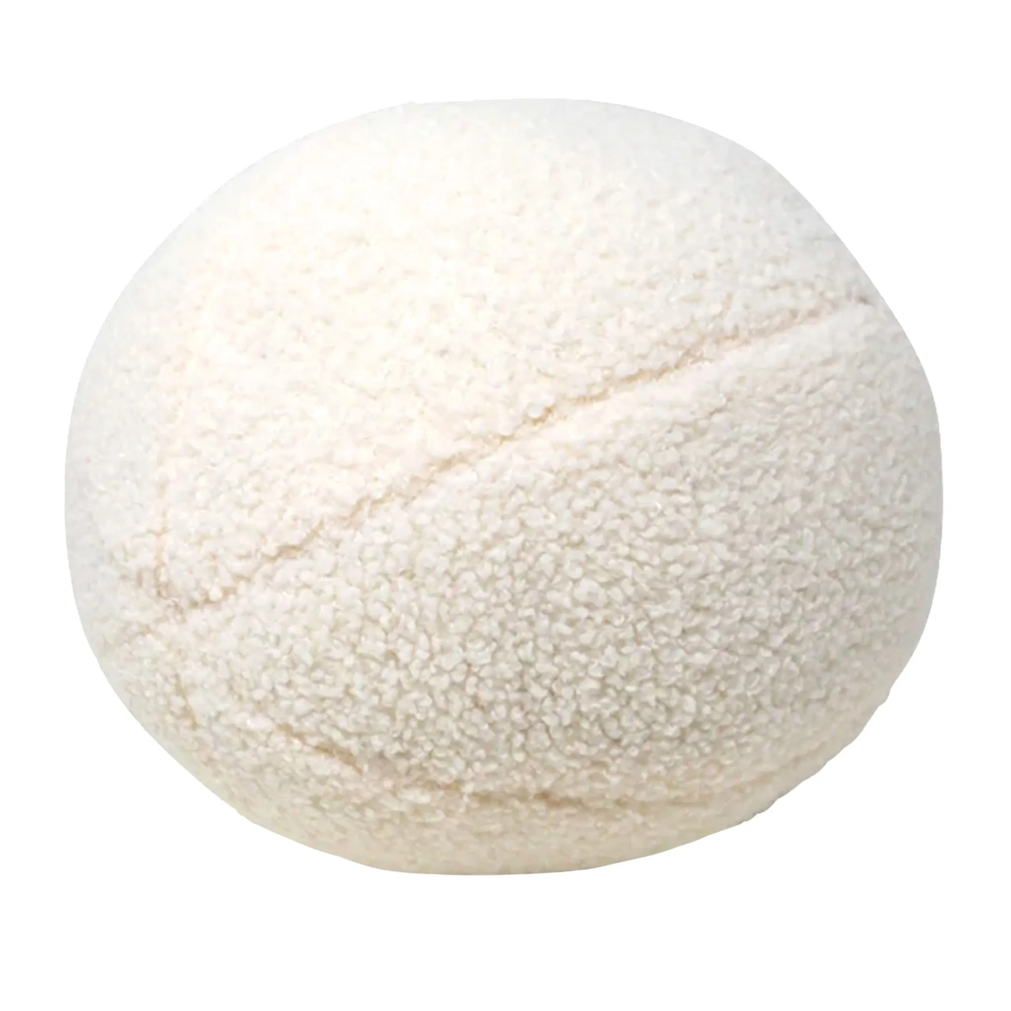 Clément - Maison Coussin Boule - Blanc
