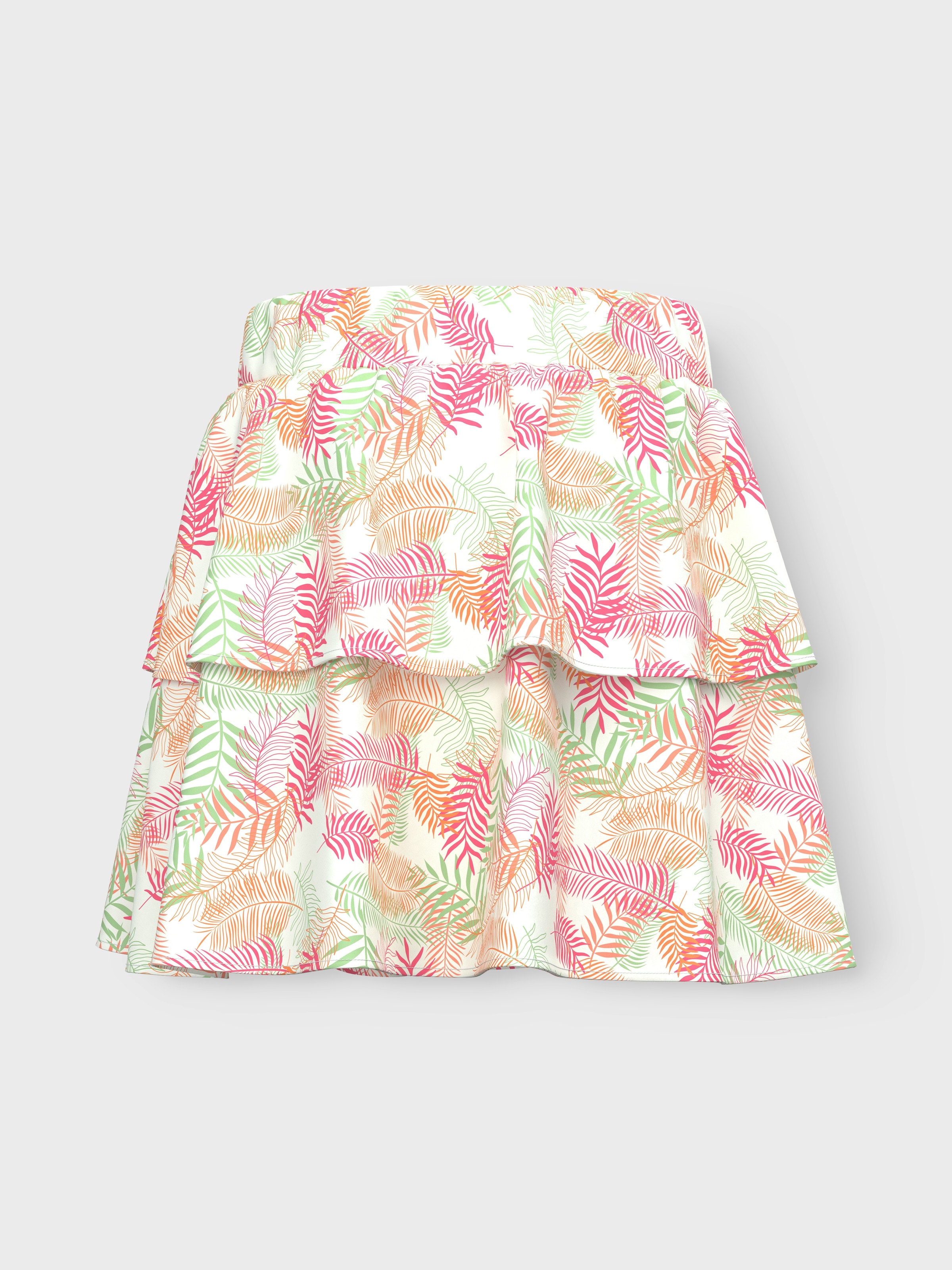 Name It Volantrock »NKFVINAYA SKIRT FFF NOOS«, Kunstfaser, Stretch, Allover Druck