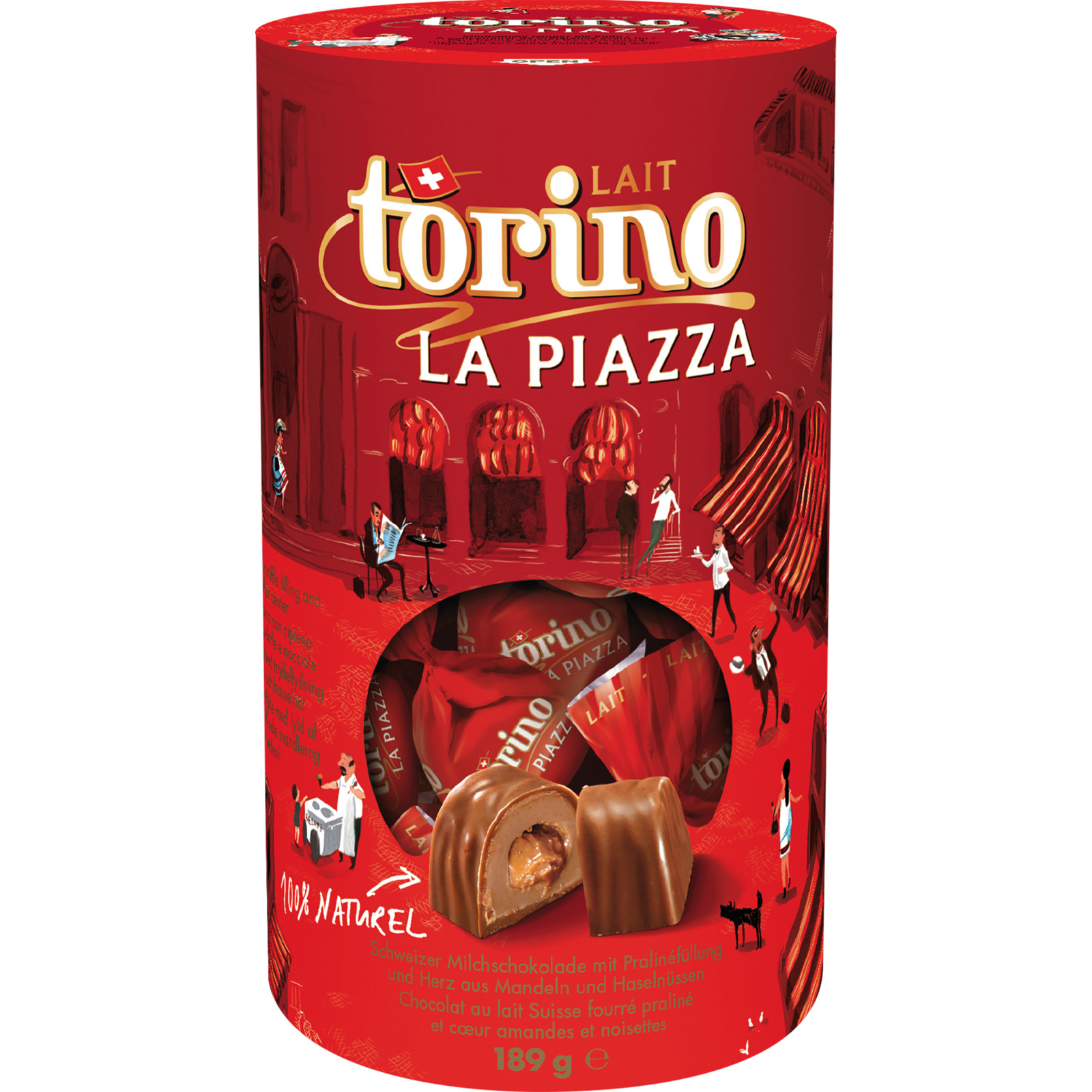 Torino La Piazza lait 189g