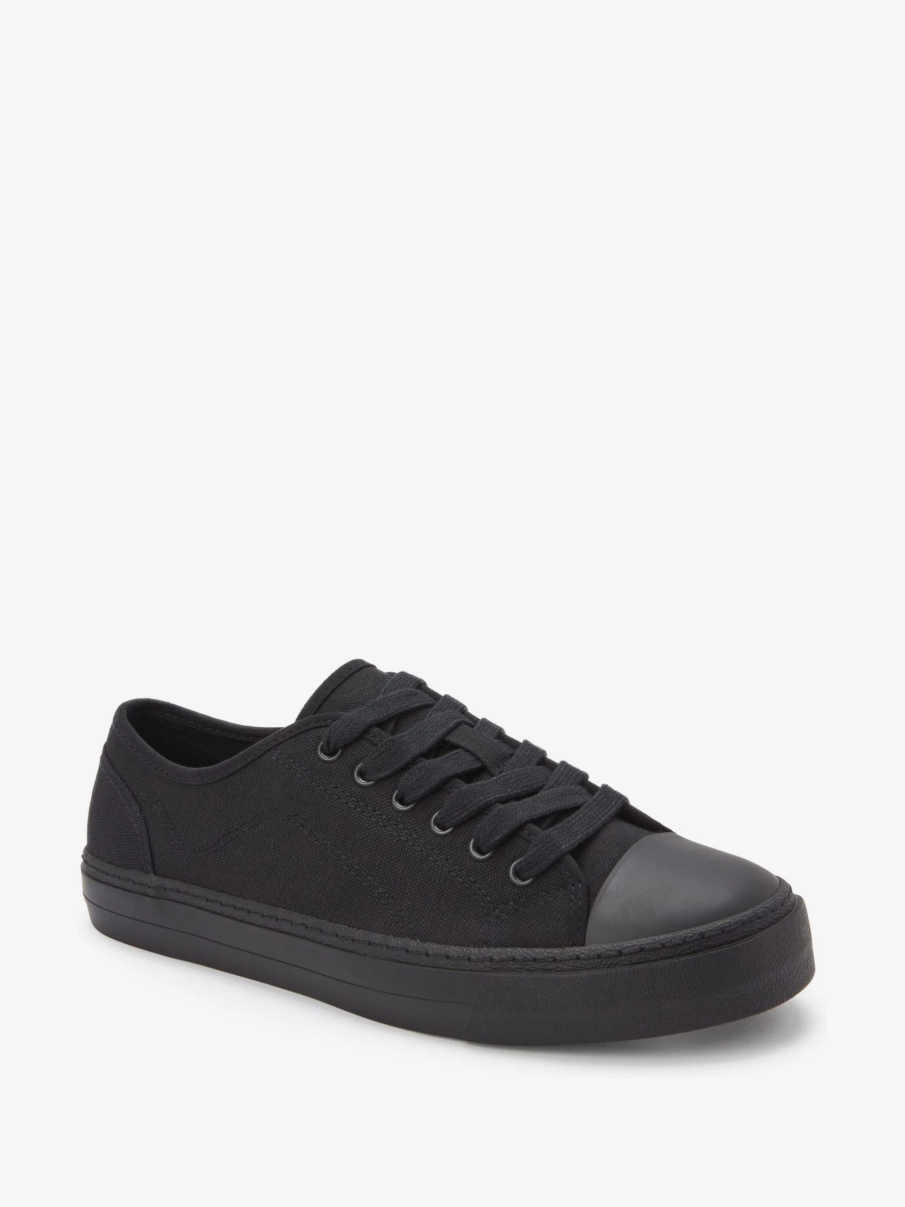 Zwart - Canvas baseball-sneakers